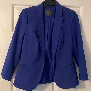 The Limited, Exact Stretch, caribbean blue fitted jacket, size medium
